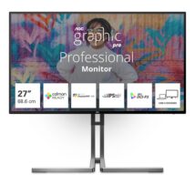 AOC U27U3CV monitor komputerowy 68,6 cm (27″) 3840 x 2160 px 4K Ultra HD LCD Czarny