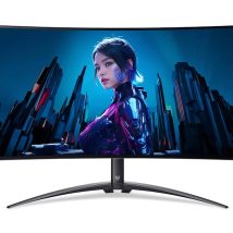 Acer UM.TXXEE.001 monitor komputerowy 99,1 cm (39″) 3440 x 1440 px UltraWide Quad HD OLED Czarny