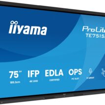 Monitor IIYAMA 189.3cm (75″) TE7515A-B1AG 16:9 M-Touch 2xHDMI+2xUSB-C (Speditionsversand)
