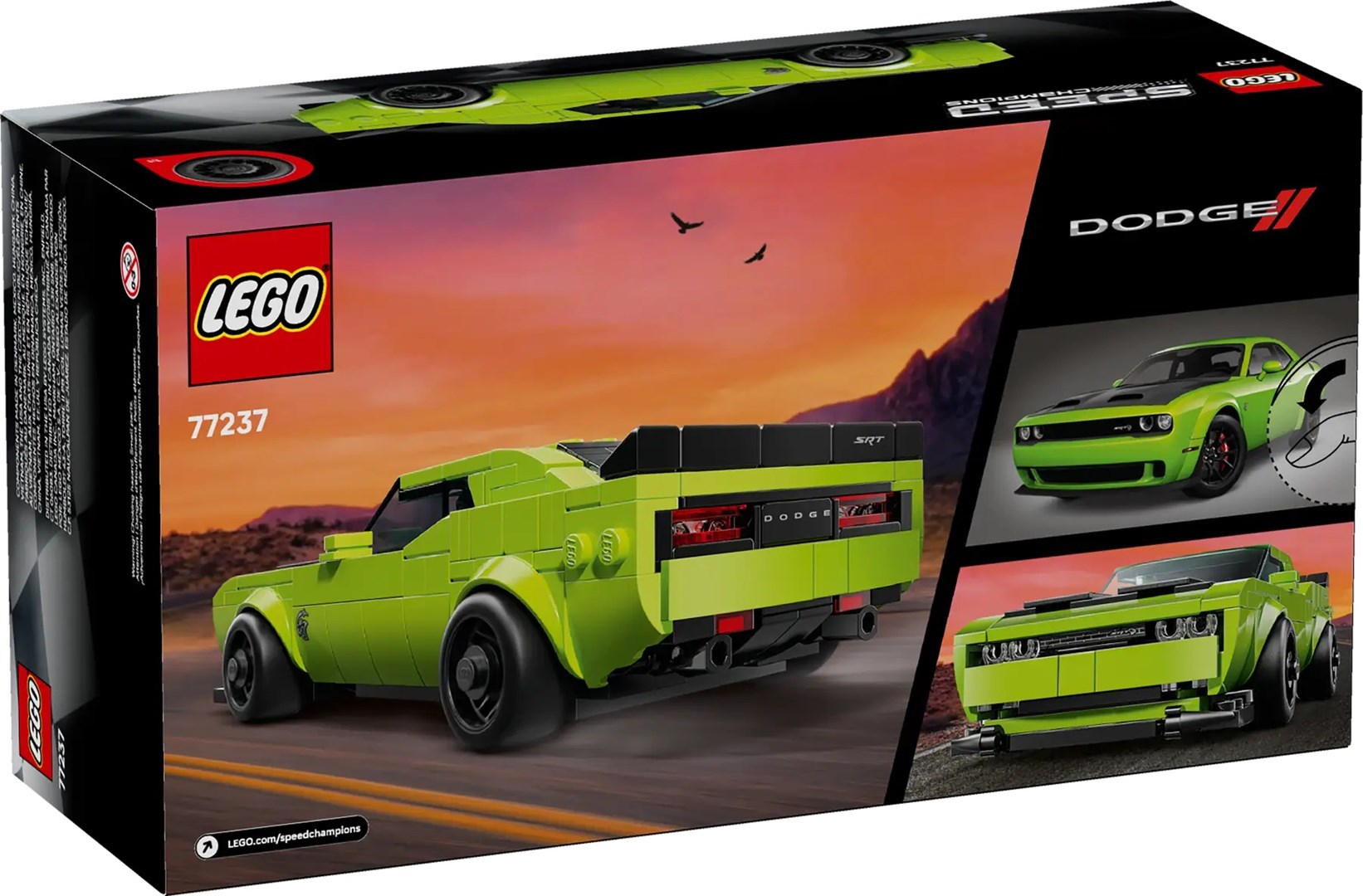 LEGO Speed Champions 77237 Samochód sportowy Dodge - obrazek 3
