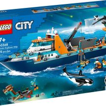 LEGO City 60368 Łódź badacza Arktyki