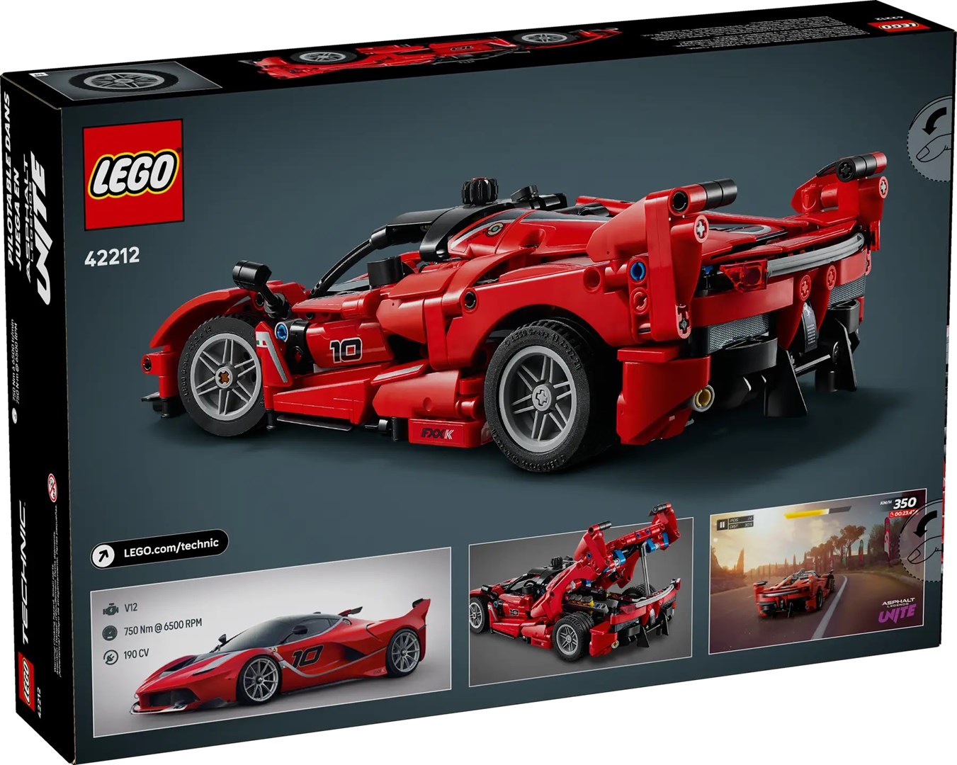 LEGO Technic 42212 Ferrari FXX K - obrazek 3