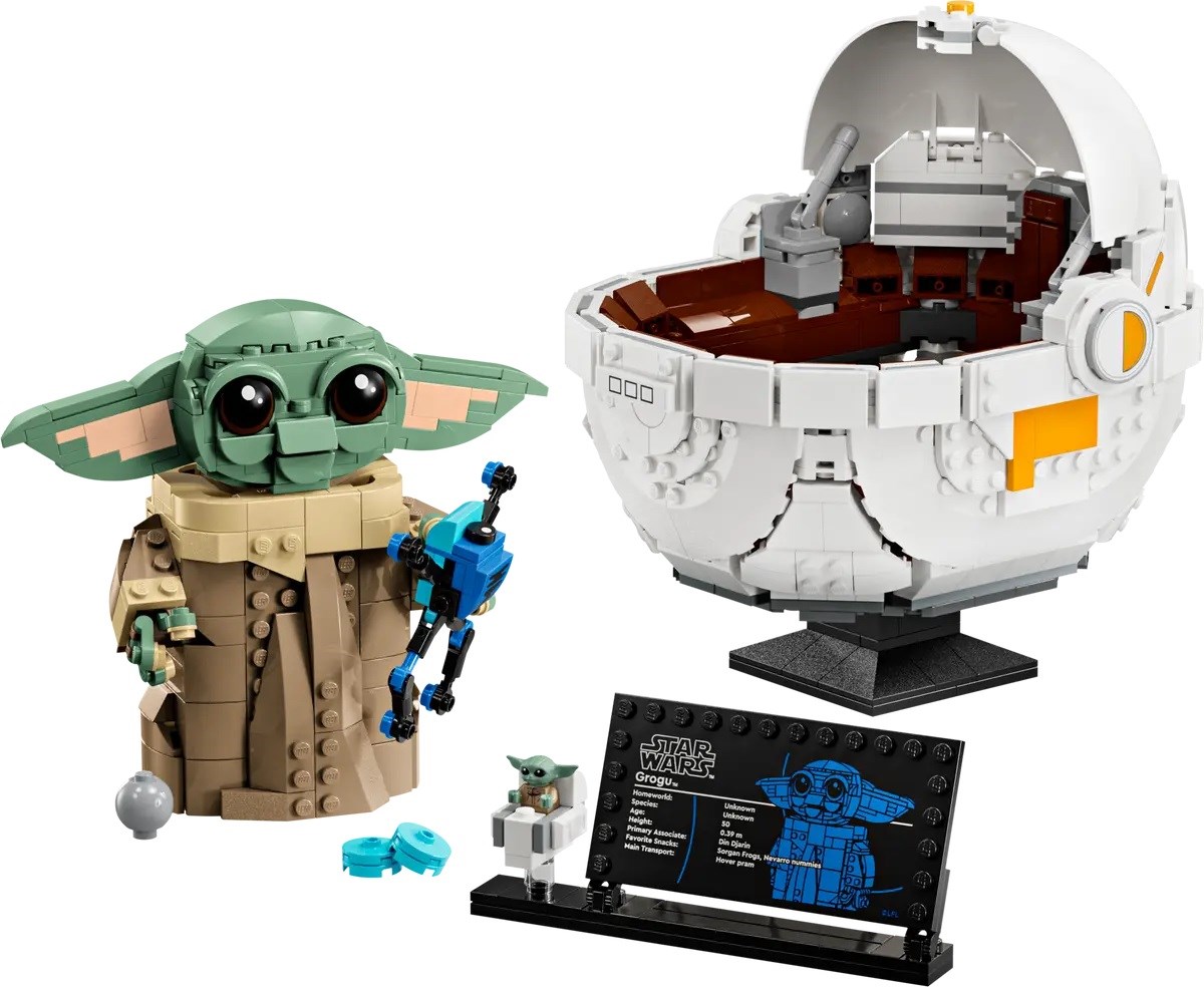 LEGO STAR WARS 75403 Grogu w wózku - obrazek 4
