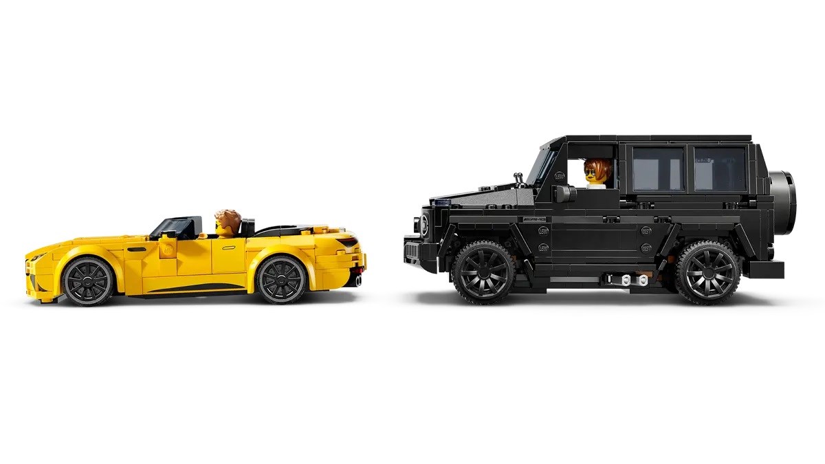 LEGO Speed Champions 76924 Mercedes-AMG G 63 i Mercedes-AMG SL 63 - obrazek 4