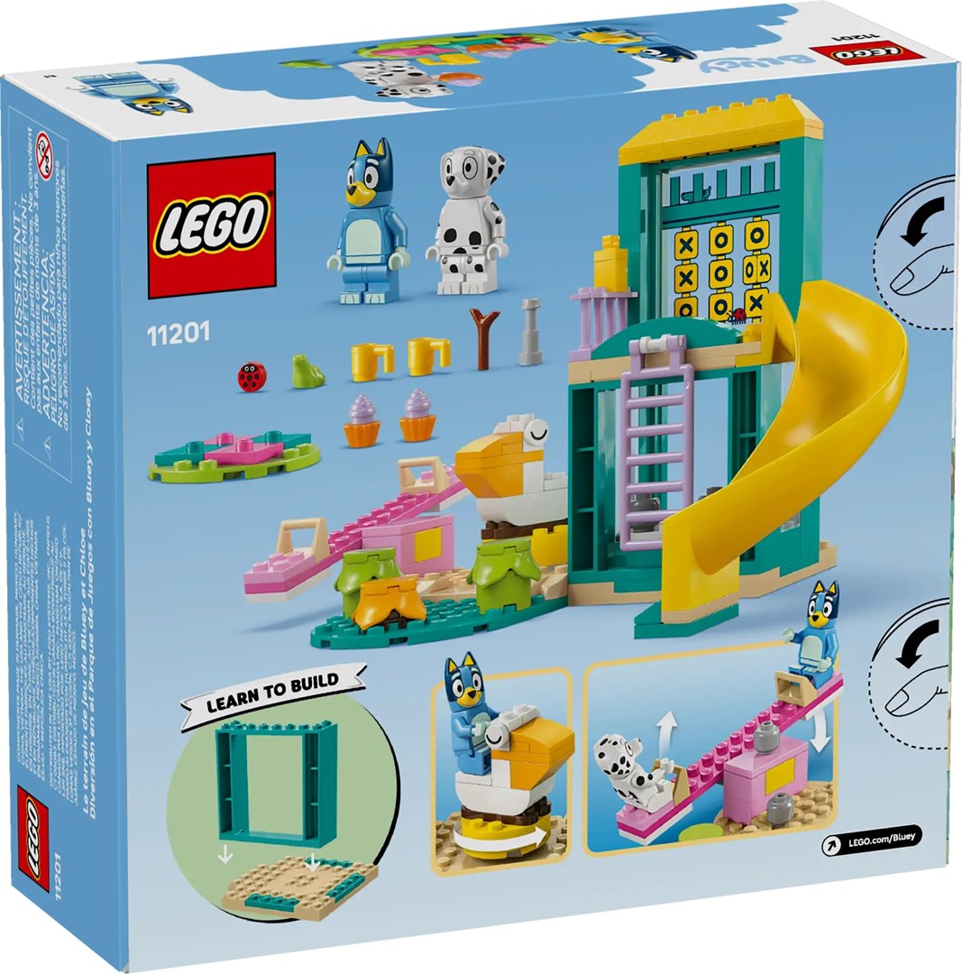 LEGO Bluey 11201 Blue i Łatko na placu zabaw - obrazek 3