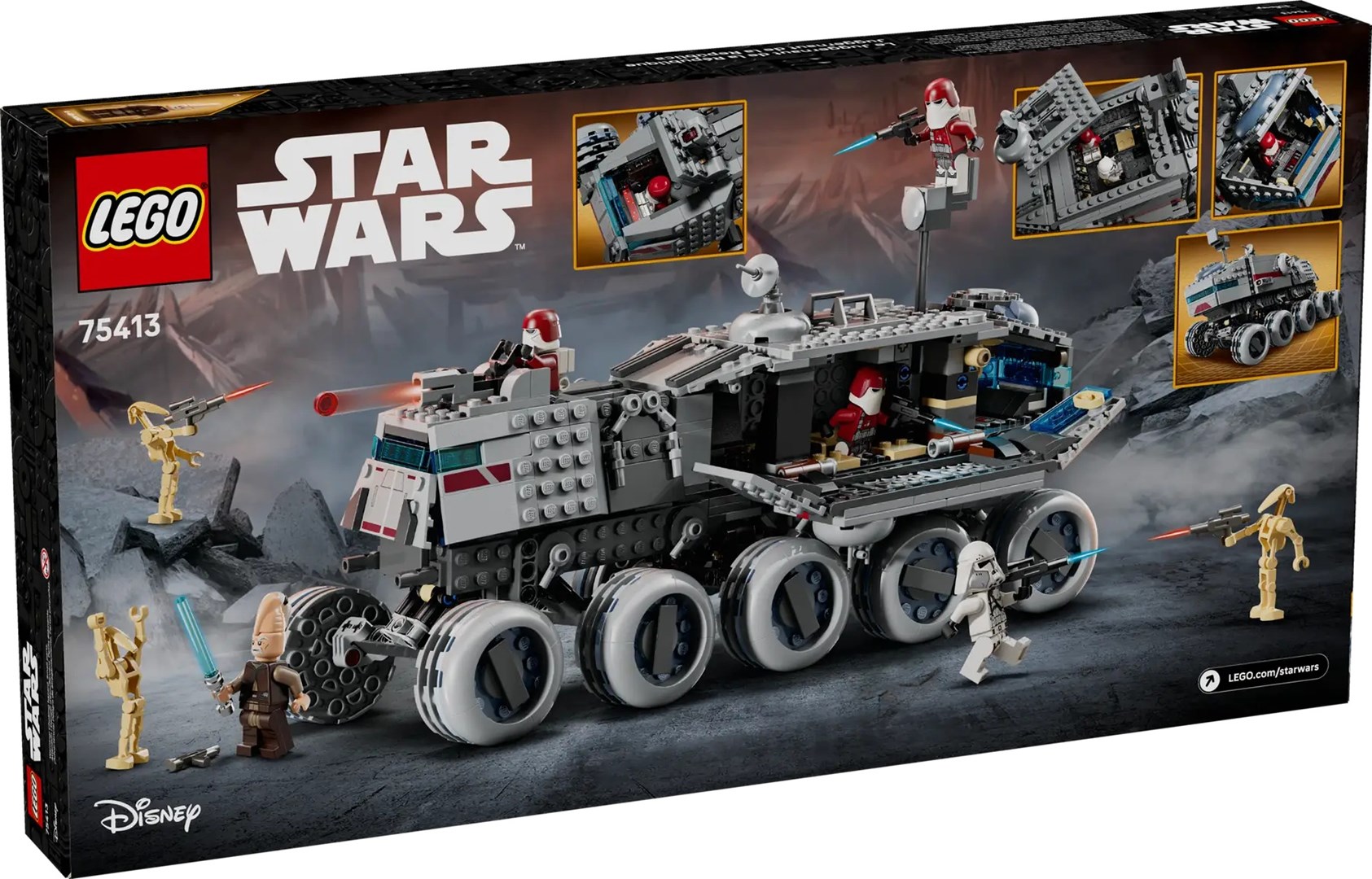LEGO Star Wars 75413 Czołg Republiki Juggernaut - obrazek 3