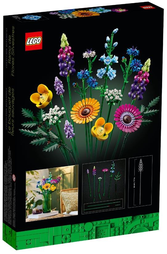 LEGO Icons 10313 Bukiet z polnych kwiatów - obrazek 3