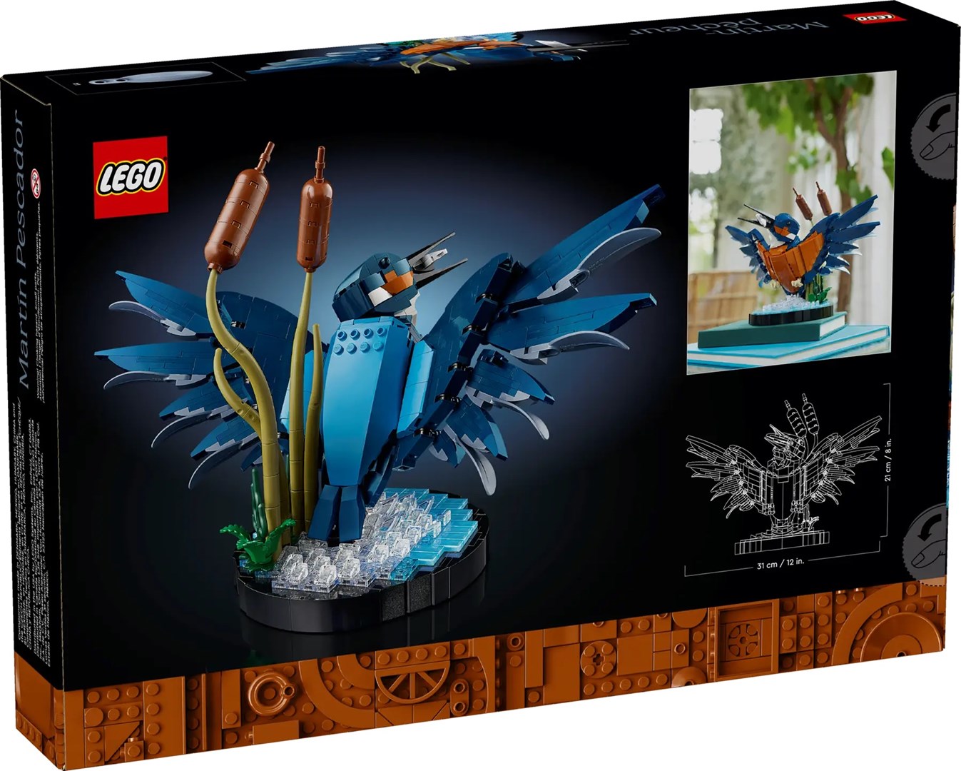 LEGO Icons 10331 Zimorodek - obrazek 3
