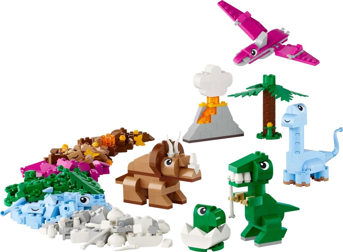 LEGO CLASSIC 11041 Kreatywne dinozaury - obrazek 4