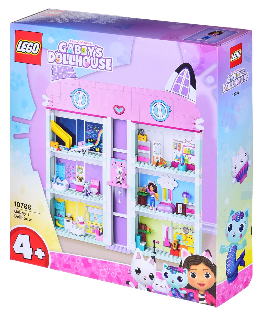 LEGO Gabby's Dollhouse 10788 Koci domek Gabi - obrazek 3