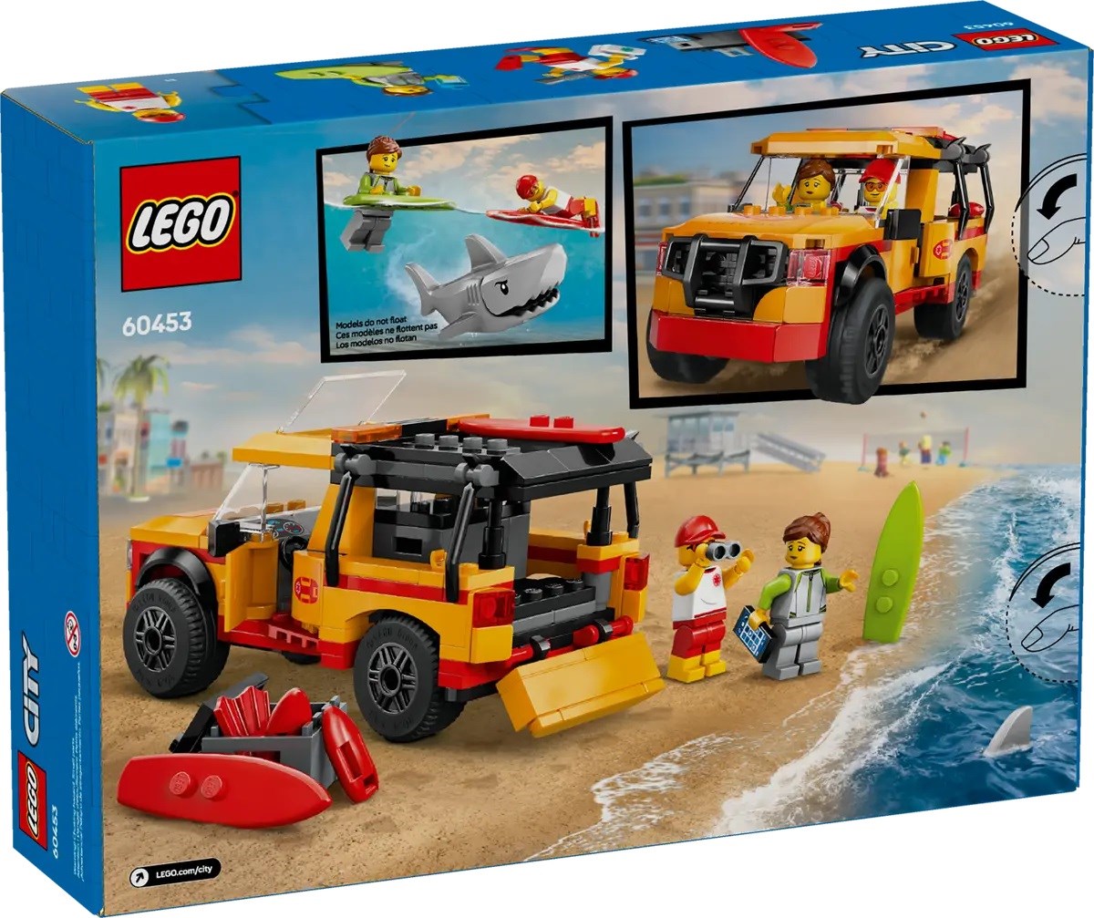LEGO CITY 60453 Furgonetka ratowników plażowych - obrazek 3