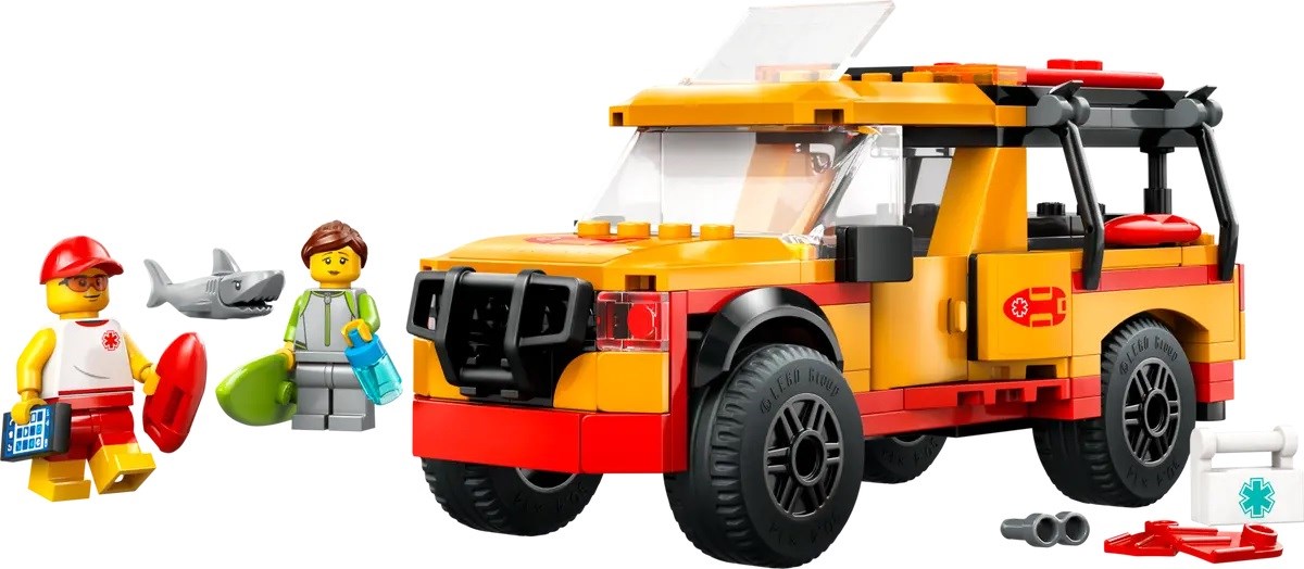 LEGO CITY 60453 Furgonetka ratowników plażowych - obrazek 4