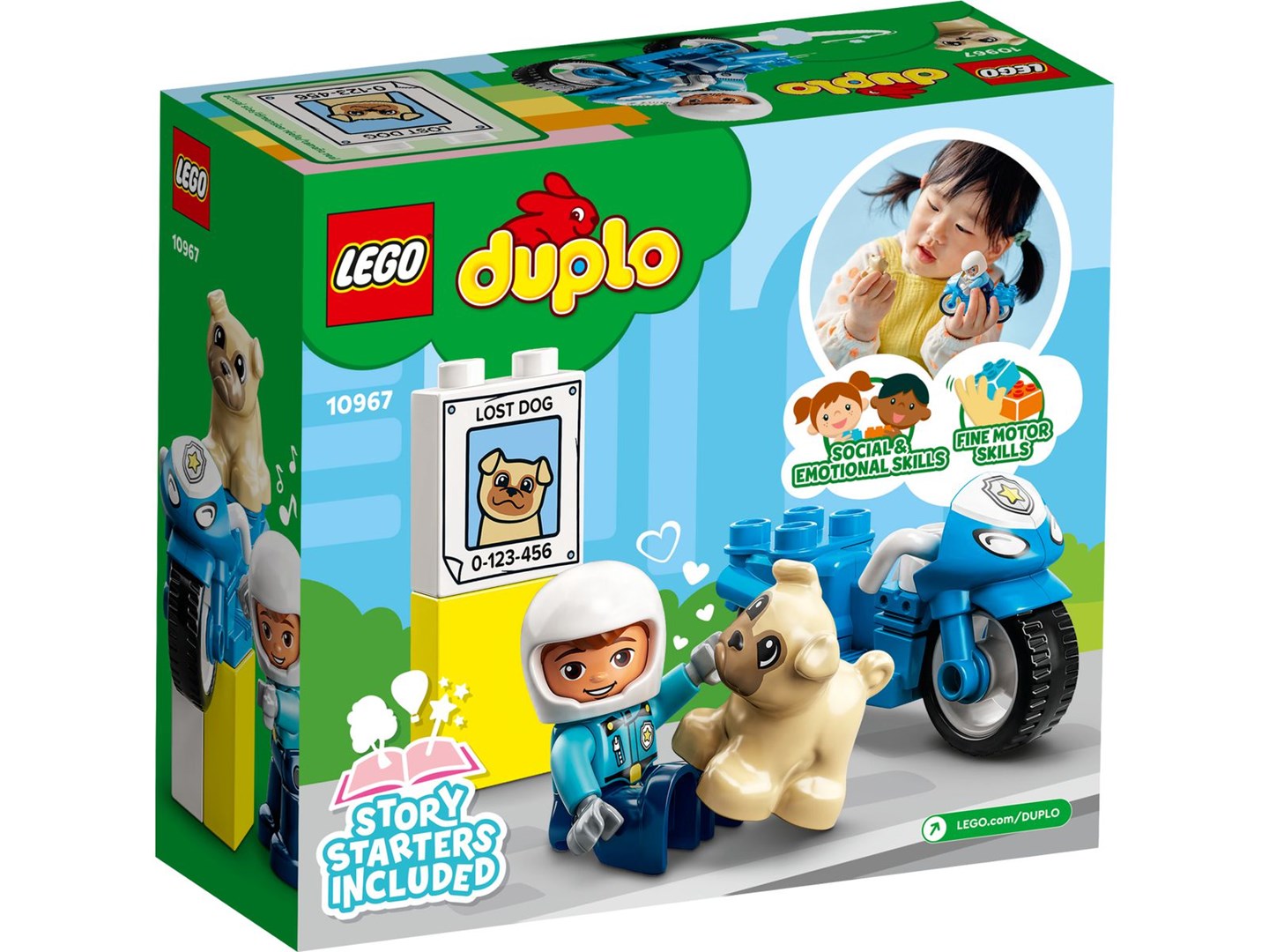 LEGO DUPLO 10967 Motocykl policyjny - obrazek 3