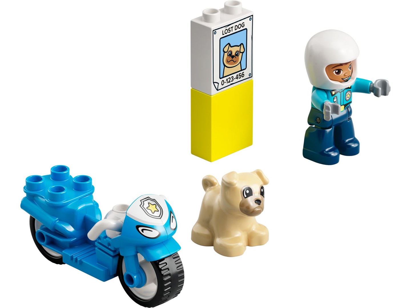 LEGO DUPLO 10967 Motocykl policyjny - obrazek 4