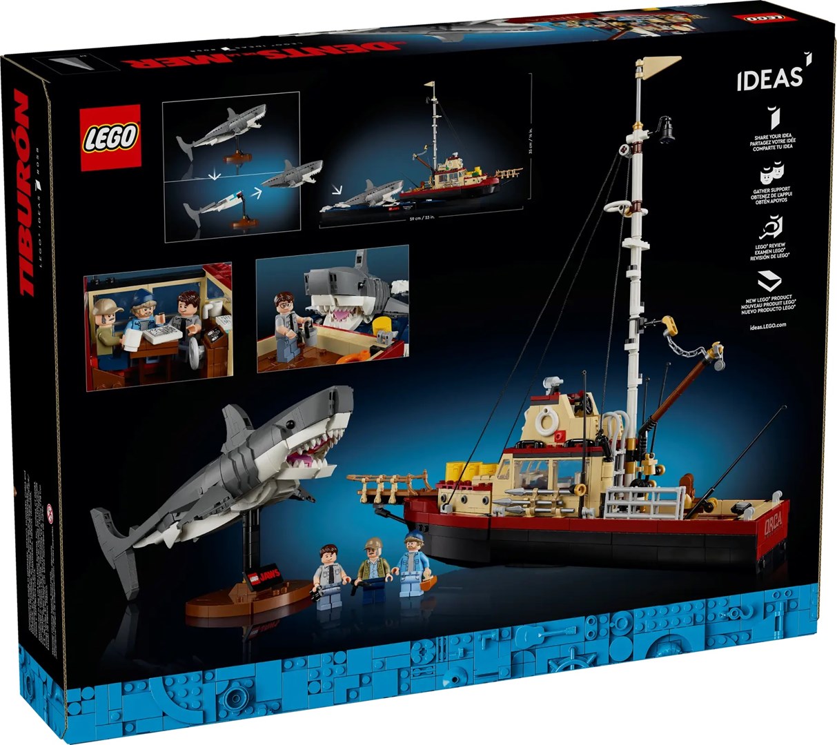 LEGO Ideas 21350 Szczęki - obrazek 3