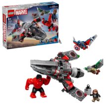 LEGO MARVEL 76292 Kapitan Ameryka kontra Czerwony Hulk — bitwa