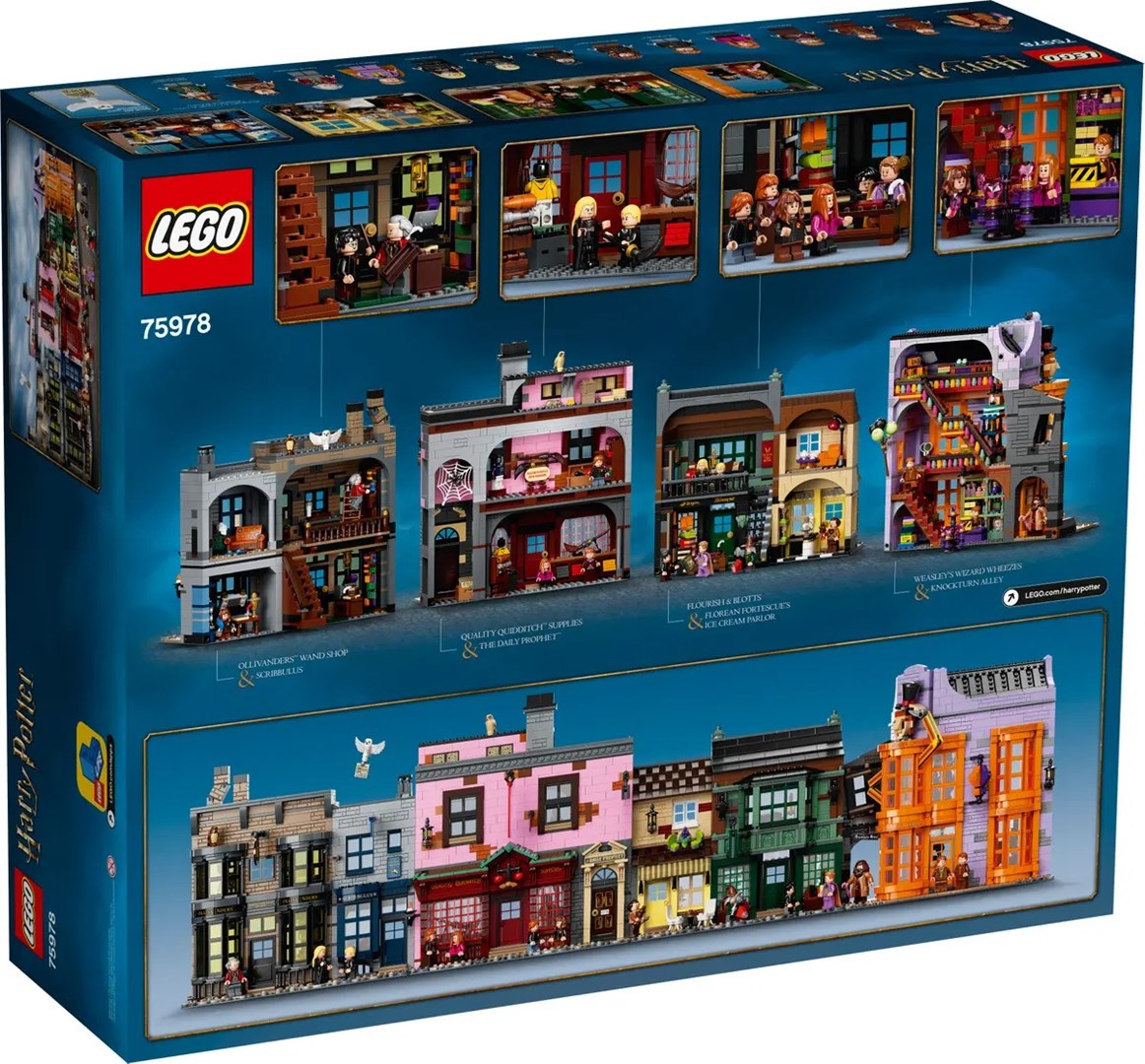 LEGO Harry Potter 75978 Ulica Pokątna - obrazek 3