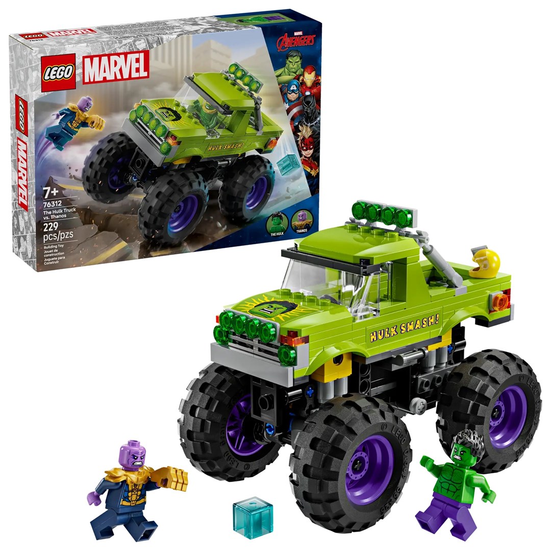 LEGO Marvel Super Heroes 76312 Monster truck Hulka kontra Thanos