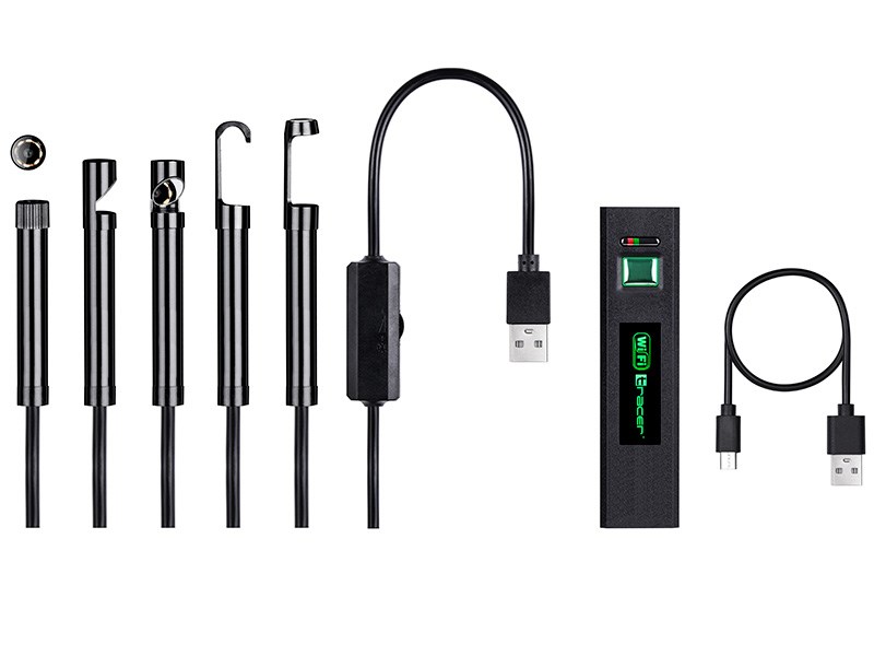 TRACER KAMERA ENDOSKOPOWA HARDWIRE 5M 8MM LED WIFI - obrazek 4