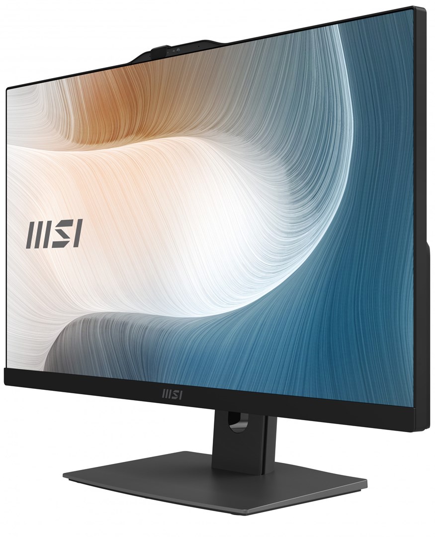 MSI AIO Modern AM242P 1MG-2004EU Intel Core 5-120U 24" IPS LED FHD Non-Touch Anti-Glare 16GB SSD500GB M.2 AX211 WiFi 6E Windows 11 Pro Black - obrazek 3