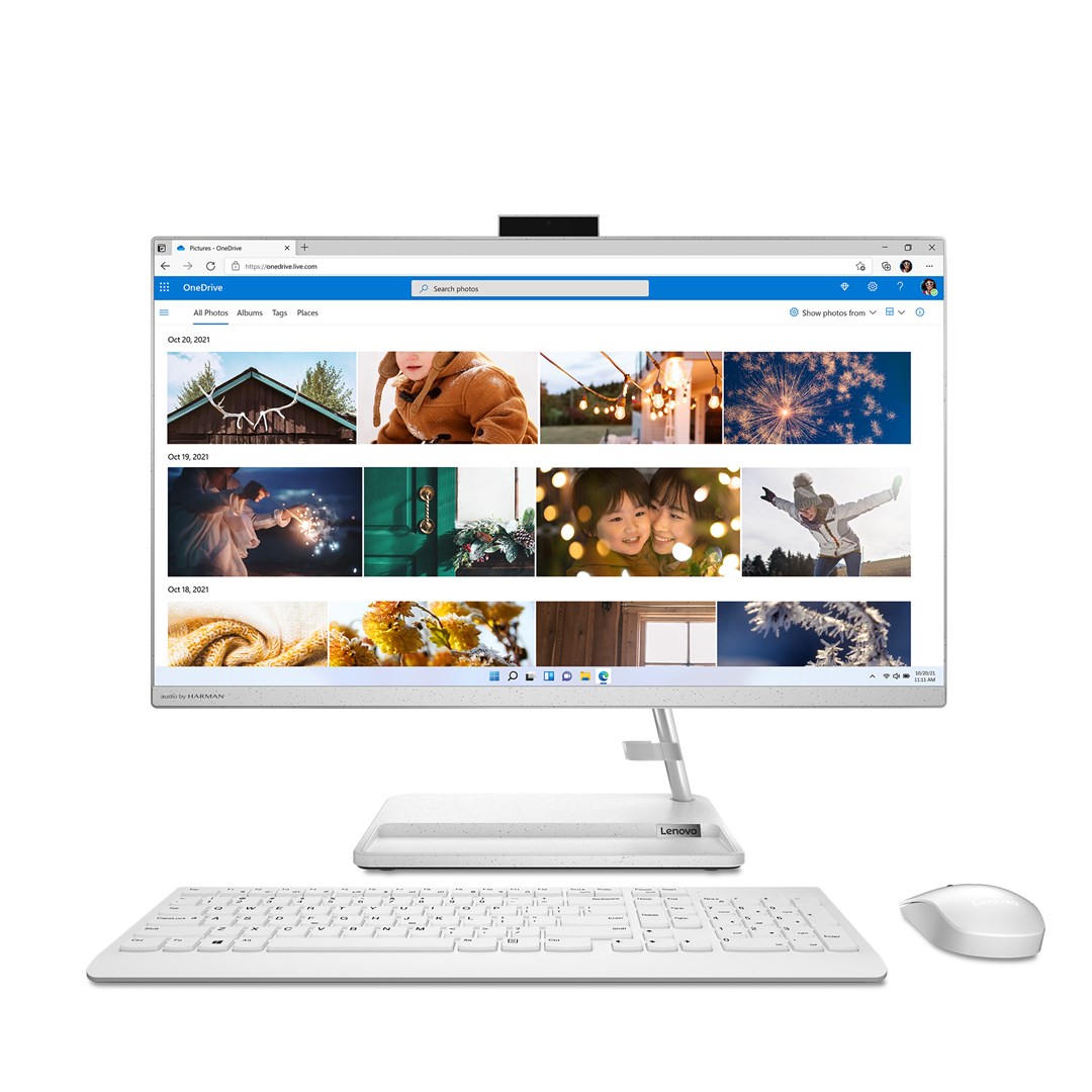 Lenovo IdeaCentre AIO 3 27IAP7 i7-13620H 27" FHD IPS 250nits AG 16GB DDR4 3200 SSD512 Intel UHD Graphics Win11 White (WYPRZEDAŻ)