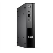 Profesjonaliści Dell QCM1255 Komputer stacjonarny Mikro AMD Ryzen 7 PRO 8700GE Pamięć wewnętrzna: 16 GB 512 GB Język klawiatury Brak klawiatury Okna 11 Pro Gwarancja 36 miesiące