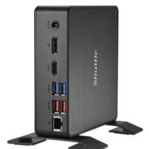 Shuttle NC40U5 komputer typu barebone 0.84L sized PC Czarny i5-1235U Intel SoC