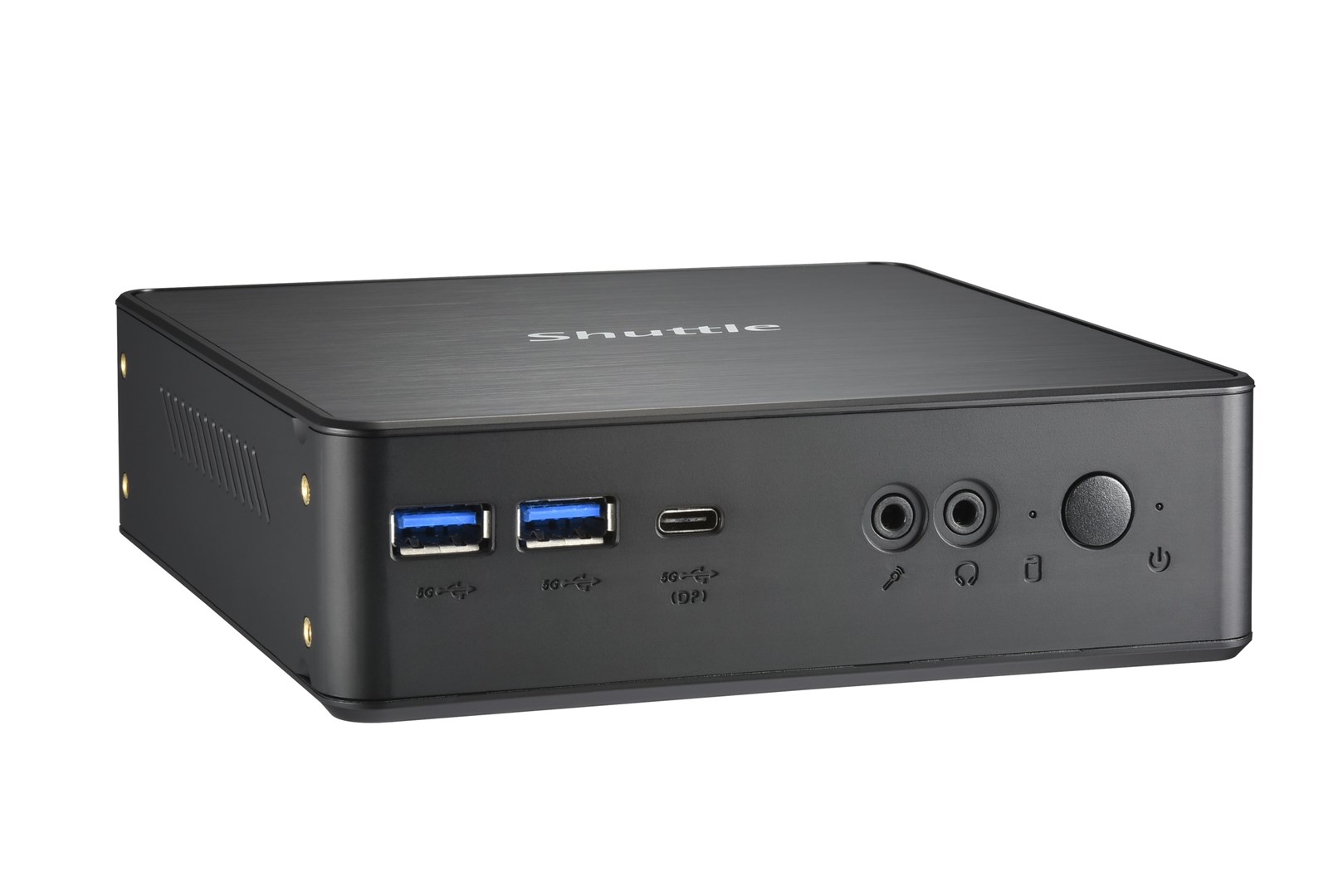 Shuttle NC40U5 komputer typu barebone 0.84L sized PC Czarny i5-1235U Intel SoC - obrazek 4