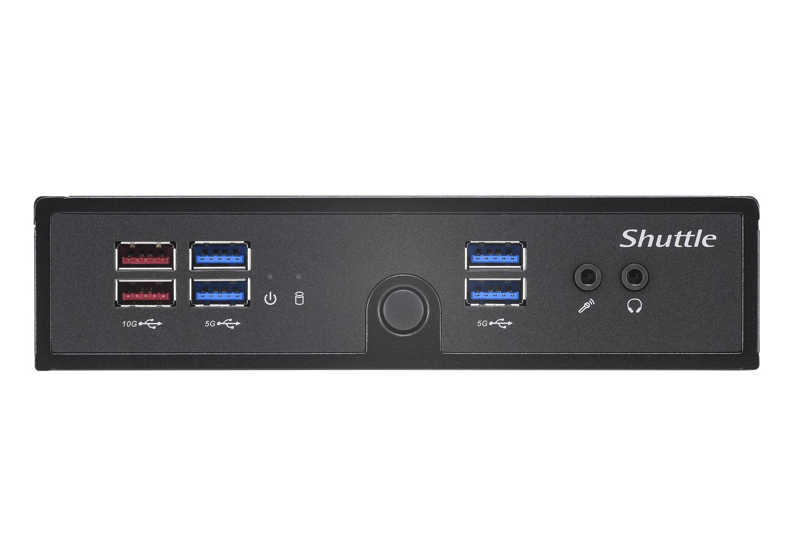 Shuttle DS50U7 komputer typu barebone Wielkość PC 1.3L Czarny i7-1355U - obrazek 3