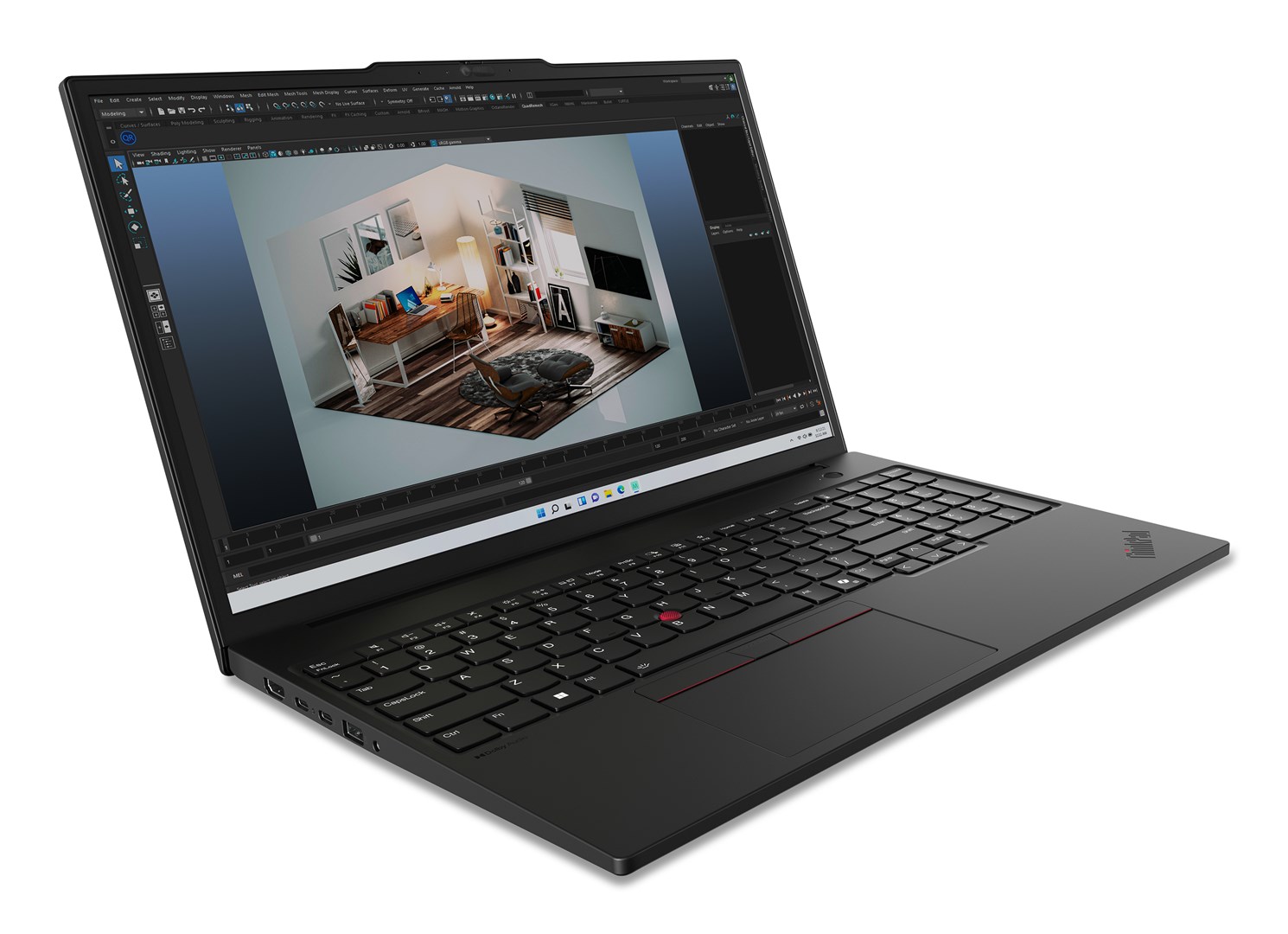 Lenovo ThinkPad P16s - 16-calowa mobilna stacja robocza - Core Ultra 7 1,4 GHz 40,6 cm - obrazek 4