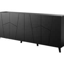Komoda ETNA 200x42x82 czarny mat