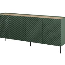 Komoda 4D2SZ ONDA 200x45xH85 zieleń