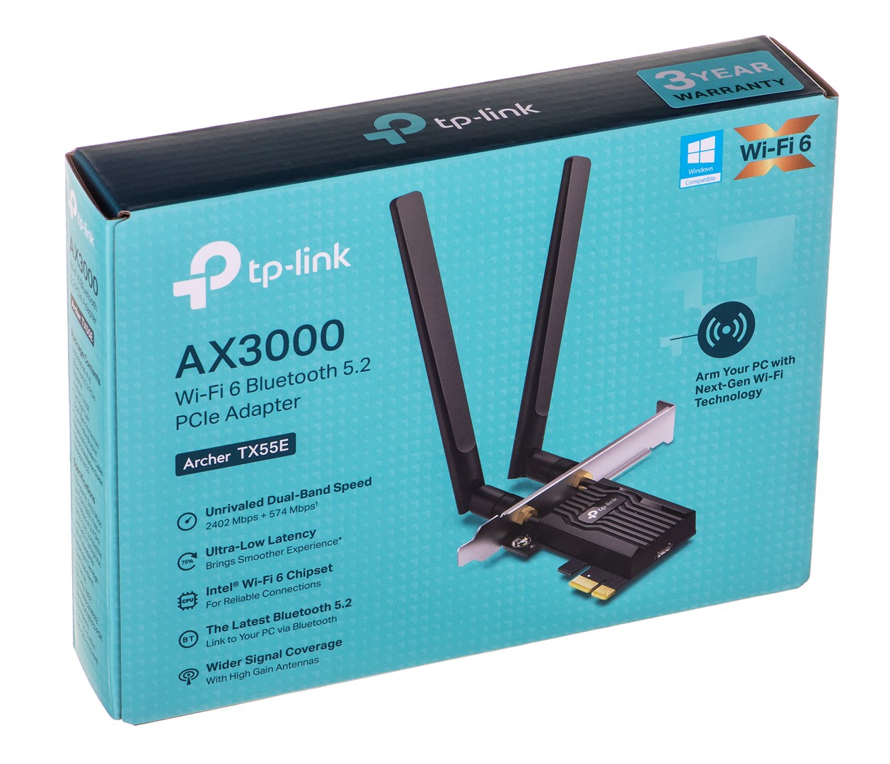 Karta sieciowa TP-LINK Archer TX55E - obrazek 4