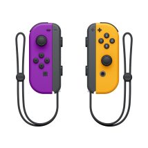 Kontrolery Nintendo Joy-Con Pair Neon Purple/Neon Orange