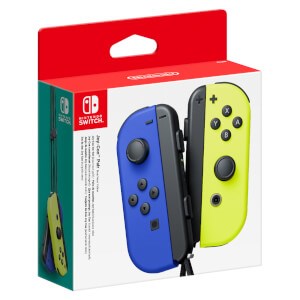 Kontrolery Nintendo Joy-Con Pair Blue/Neon Yellow - obrazek 4