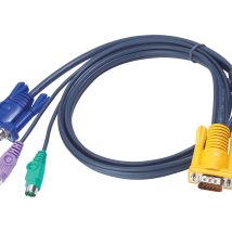 Kabel KVM ATEN 2L-5210P z wtykiem PS/2, długość 10m