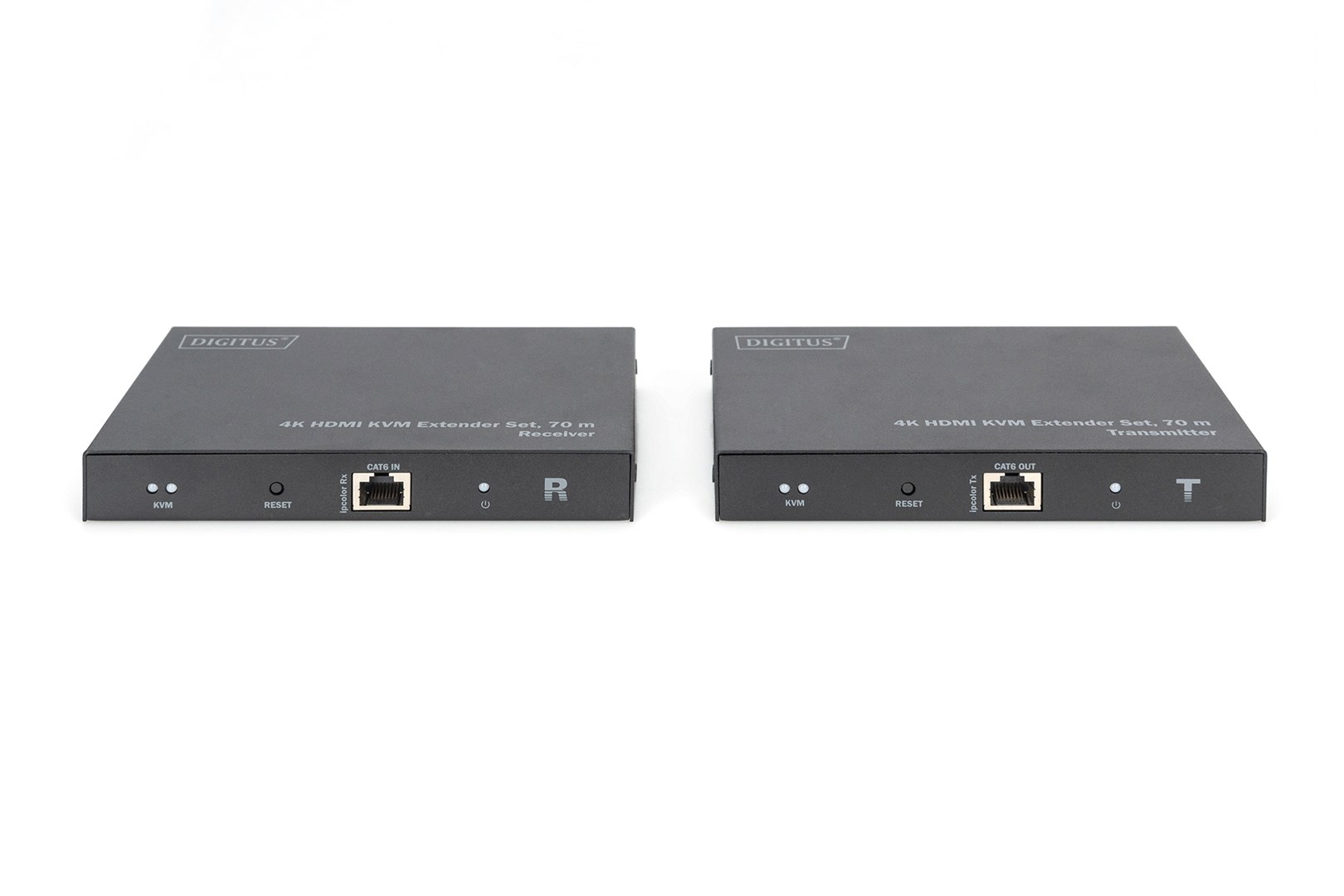 Przedłużacz/Extender KVM HDMI+USB 70m po kat. 6 UTP/IP 4K 60Hz audio (zestaw) - obrazek 3