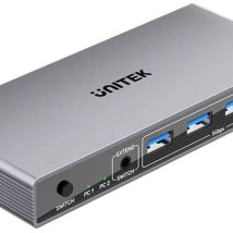 Unitek Przełącznik KVM 8K@60Hz USB 3.0 5Gbps DP