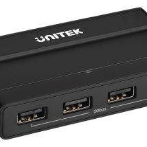UNITEK PRZEŁĄCZNIK KVM 4X USB-A 5GBPS, AKTYWNY