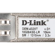 D-Link DEM-432XT – Światłowód – 10000 Mbit/s – SFP+ – LC – 9/125 µm – LR