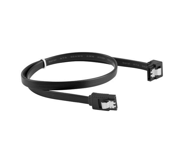 Kabel Lanberg CA-SASA-13CU-0050-BK (SATA III M - SATA III M; 0,50m; kolor czarny) - obrazek 4