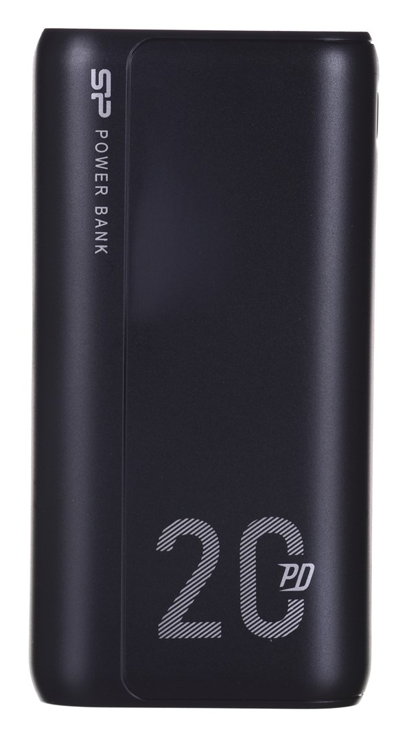 Powerbank Silicon Power QS15 20000mAh QC3.0+PD 2xUSB A, 1x mUSB + 1x USB C, czarny - obrazek 3