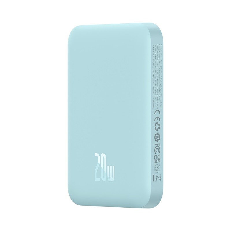 Powerbank Baseus Magnetic Mini Air 6000mAh (niebieski) - obrazek 4