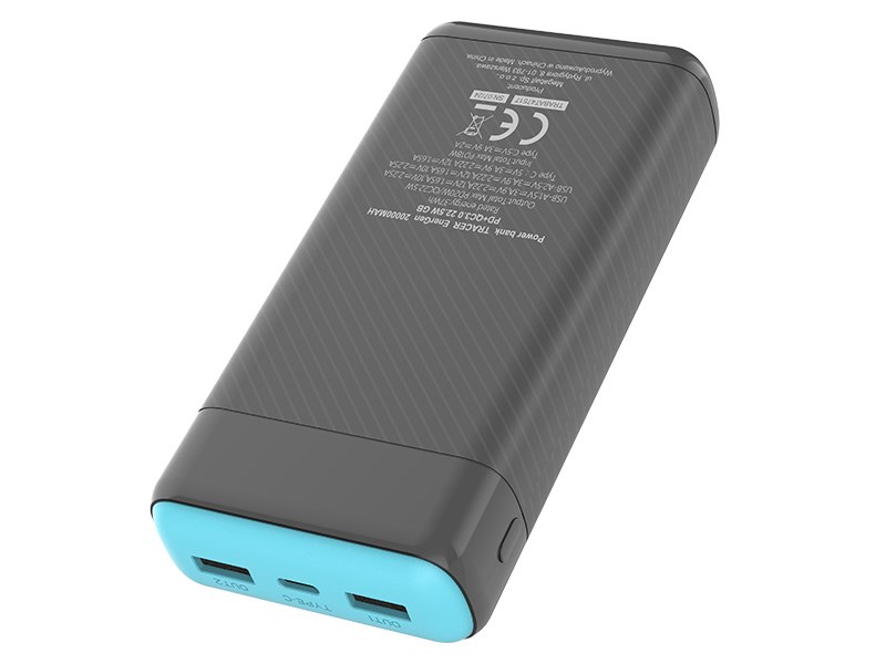TRACER POWERBANK ENERGEN 20000MAH PD+QC3.0 GB - obrazek 3
