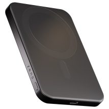 ZENS Slim Qi2 Aluminium Powerbank – magnetyczny powerbank 5000 mAh kompatybilny z MagSafe i Qi2 (black)