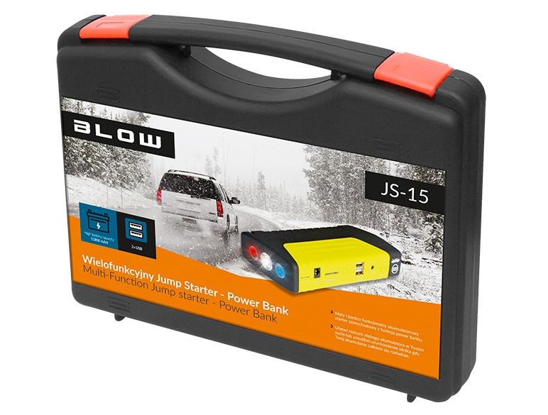 Power Bank BLOW 5900804089513 (12800mAh; USB 2.0; kolor czarny) - obrazek 4