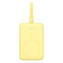 Powerbank Baseus Magnetic Mini Wireless 10000mAh 20W+kabel USB C-USB C (żółty)