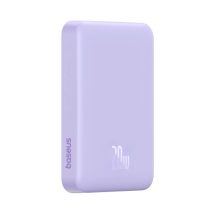 Powerbank Baseus Magnetic Mini Wireless 10000mAh 20W+kabel USB C-USB C (fiolet)