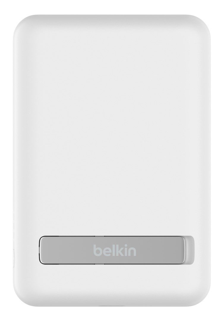 Powerbank bezprzewodowy Belkin BoostCharge Magnetic Wireless Power Bank 5K + Stand MagSafe Compatible 5000mAh 7,5W White
