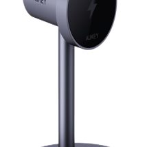 AUKEY MagFusion 3-IN-1 Fastcharger Telefon komórkowy Czarny USB Wewnętrzna